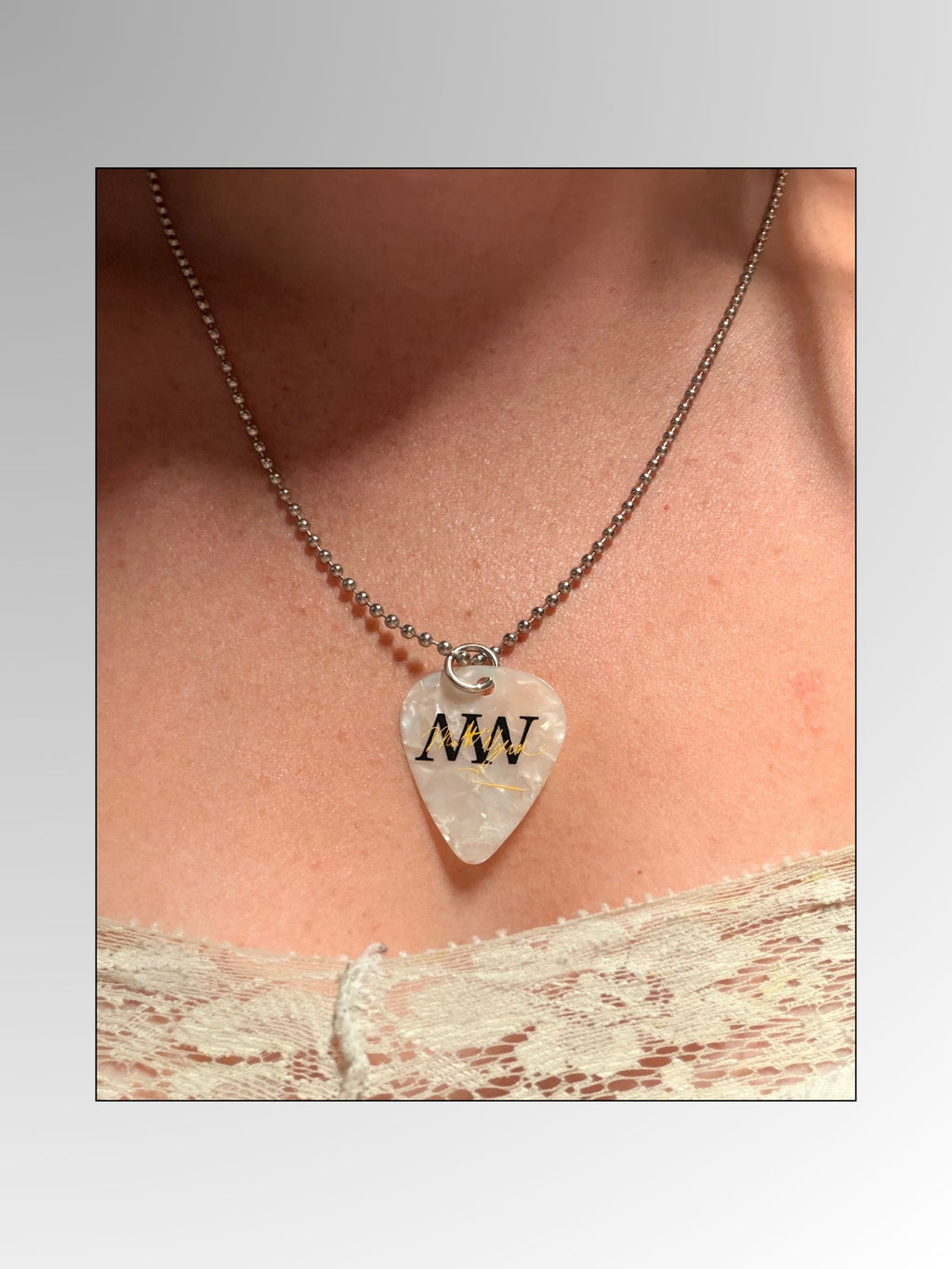 MW Signature Pick Necklace