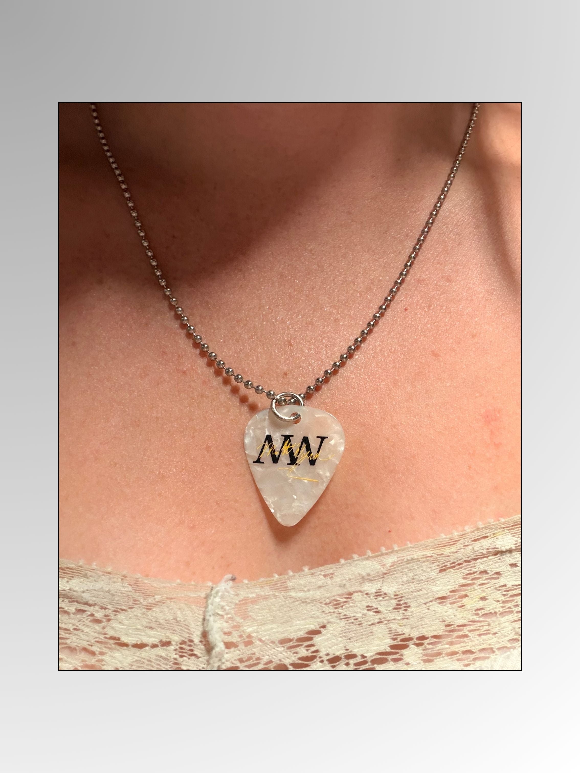 MW Signature Pick Necklace